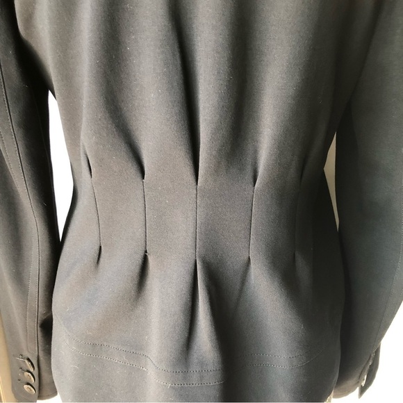 Theory Single Button Bi-stretch Blazer Black Size L - Picture 4 of 11